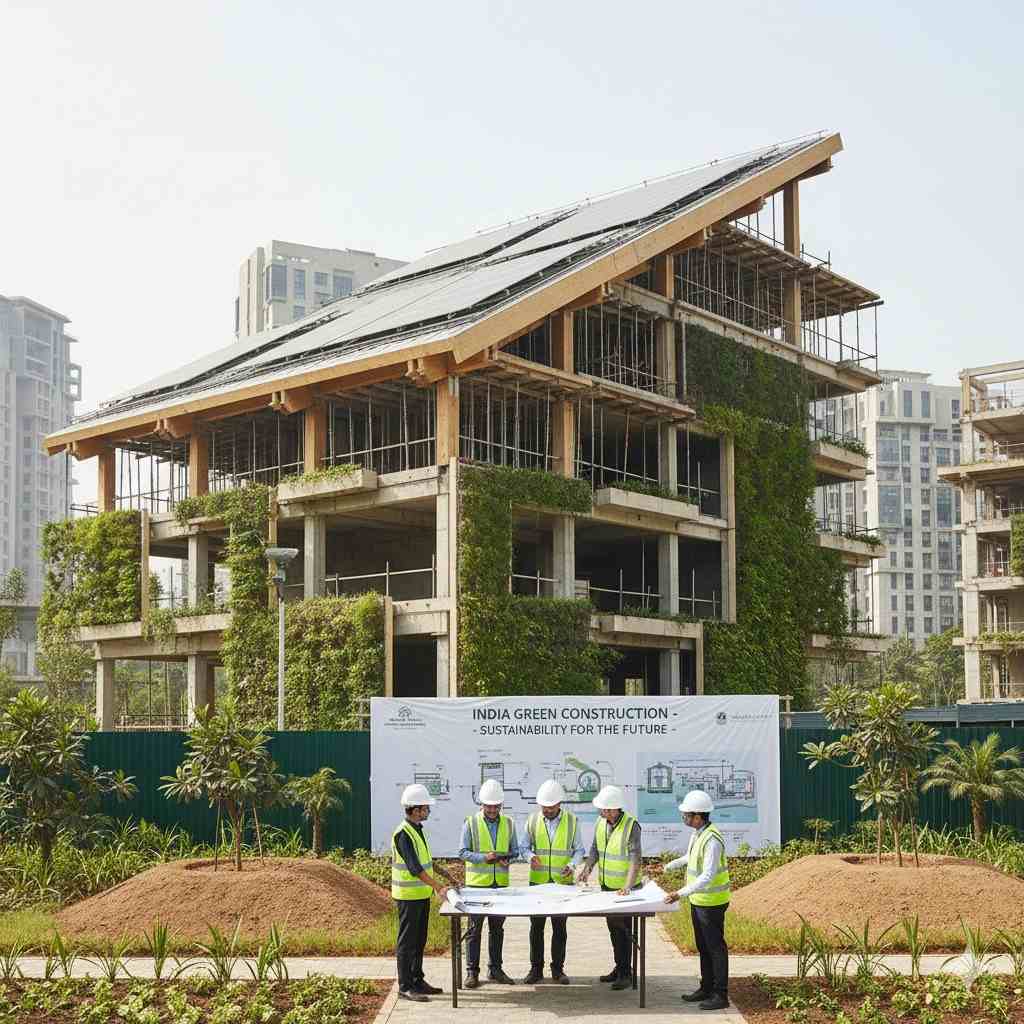 Green building and sustainable construction in India